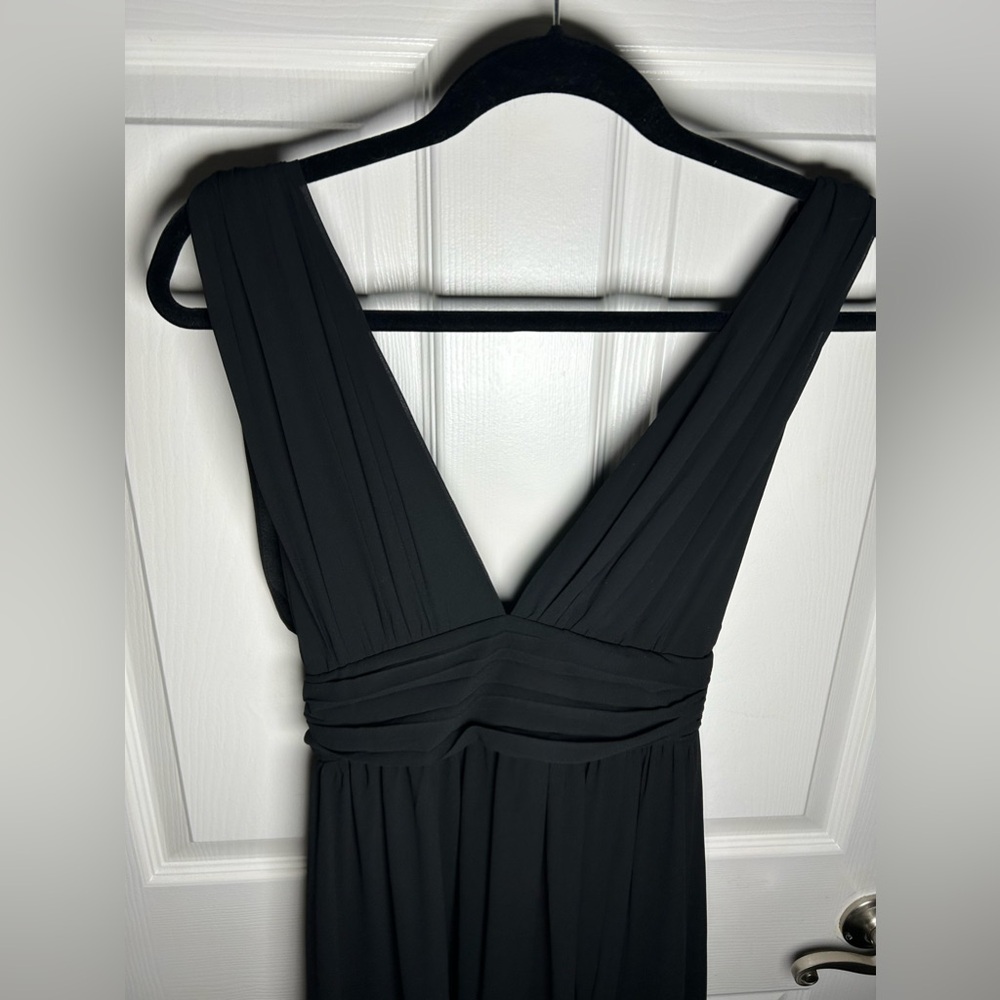 Lulus Heavenly Hues Black Maxi Dress Size Small NEW NWT - Picture 5 of 15